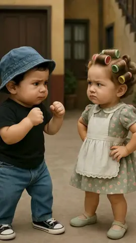 ¡La Batalla Infantil entre el Bebé Seu Madruga y la Bebé Dona Florinda! #BebéDonRamón #BebéDoñaFlorinda #BatallaInfantil #ChavoDel8 #DonRamón #DoñaFlorinda 