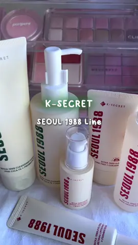 @KSECRET GLOBAL seoul1988 line has everything u need for a complete skincare routine! love how gentle all their products are 🫶 [gifted]   #seoul1988 #doublecleansing #cloggedpores #acnesafe #fyp #trending #kbeauty #skincare 