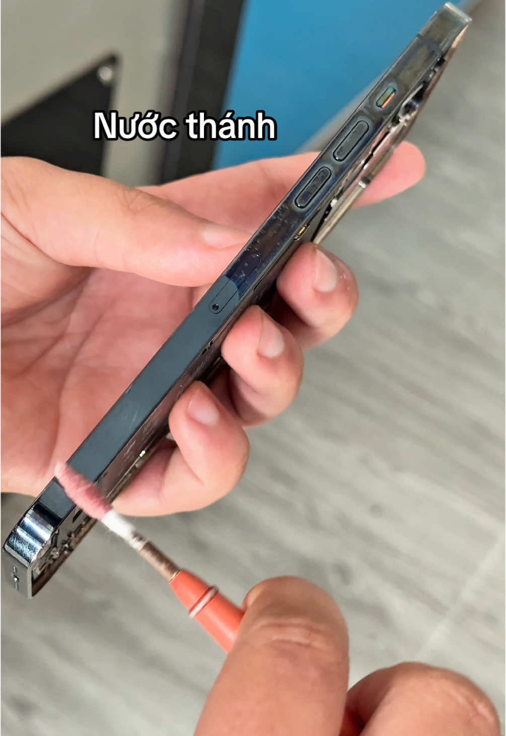 Nước thánh  nha ae 😇 #tayovienthepiphone #iphone12promaxx 
