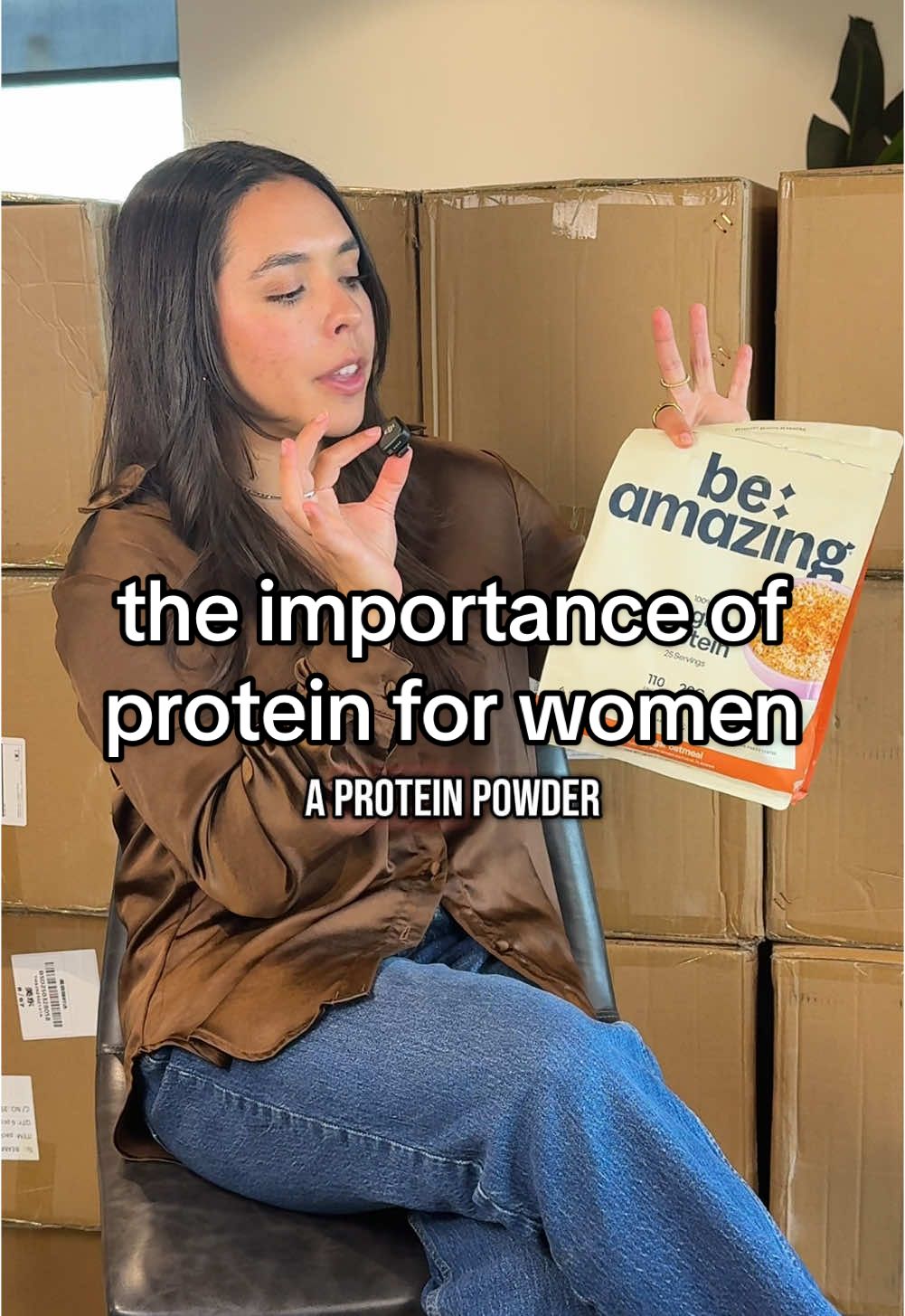 a high protein diet is so important with so many benefits!! luckily we have a hack to help make reaching your macros easy 😌  #women #healthyrecipes #foryoupage 