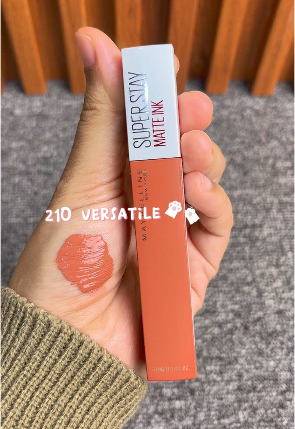 210 versatille nude paling best seller 💄😍 #maybellinemakeup #maybellinesuperstaymatteink #maybelline #lipcream #lipstik #fyp 