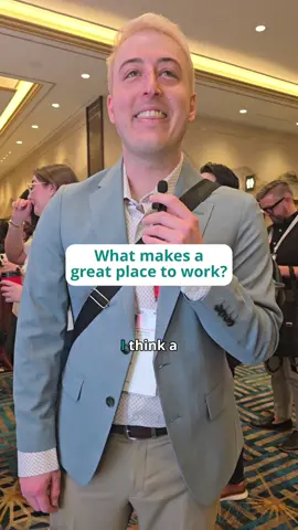 A great place to work isn’t just about the perks—it’s about the people and the culture that brings us together. 🌟 We asked #GPTW4ALL attendees to share how a workplace can help employees thrive. 