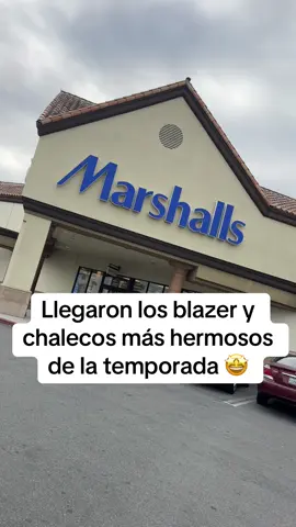 Llegaron los blazer y chalecos 🤩#foryoupage #teamwork #parati #fyp #foryouu #viral #viraltiktok #fashion #marshalls #marshallsfinds 