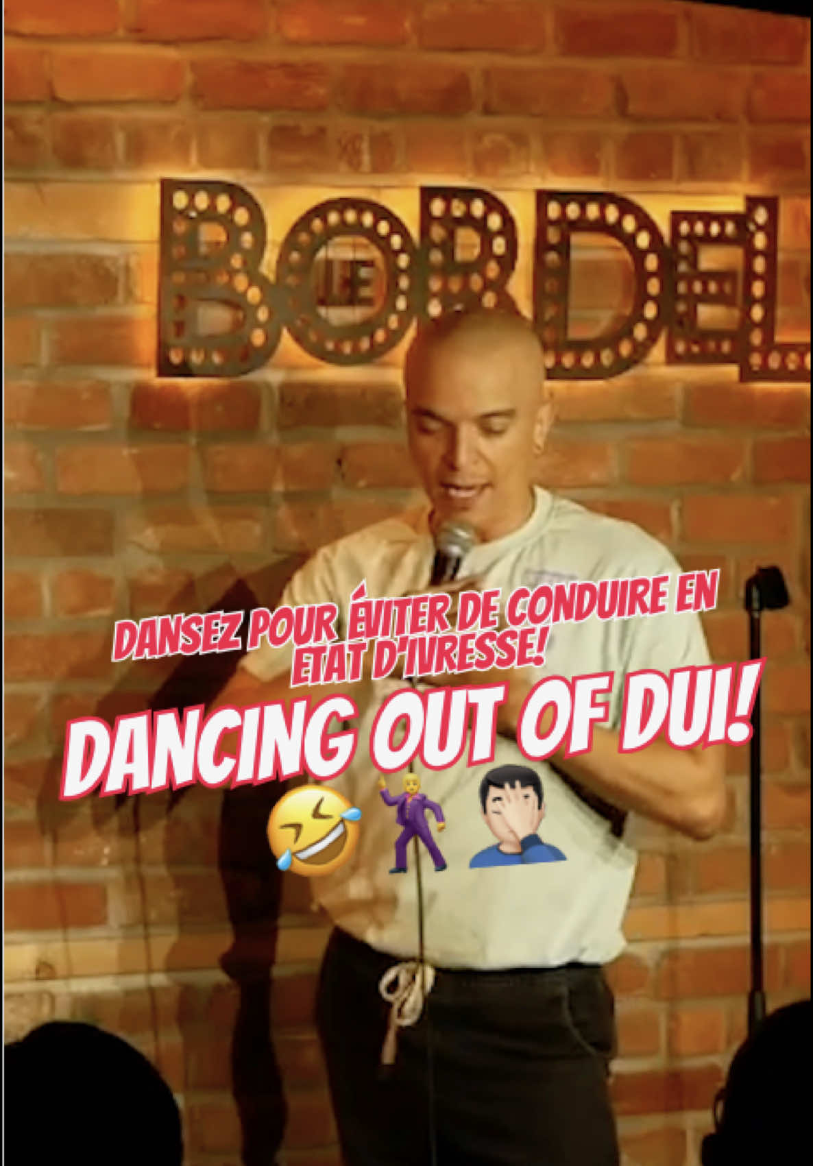 If you’re getting pulled over, might as well make it a performance 🔥😂 #RachidBadouri #LatinoEnergy #Comedy #Comedian #StandupComedy #DUI