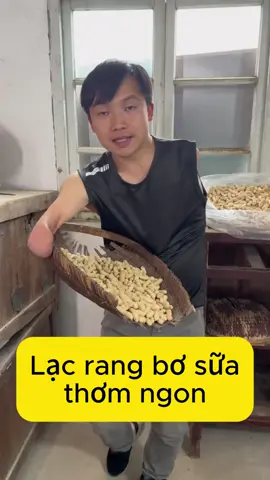 Lạc rang bơ tỏi giòn tan – Ăn một miếng nghiện cả #nangbancao