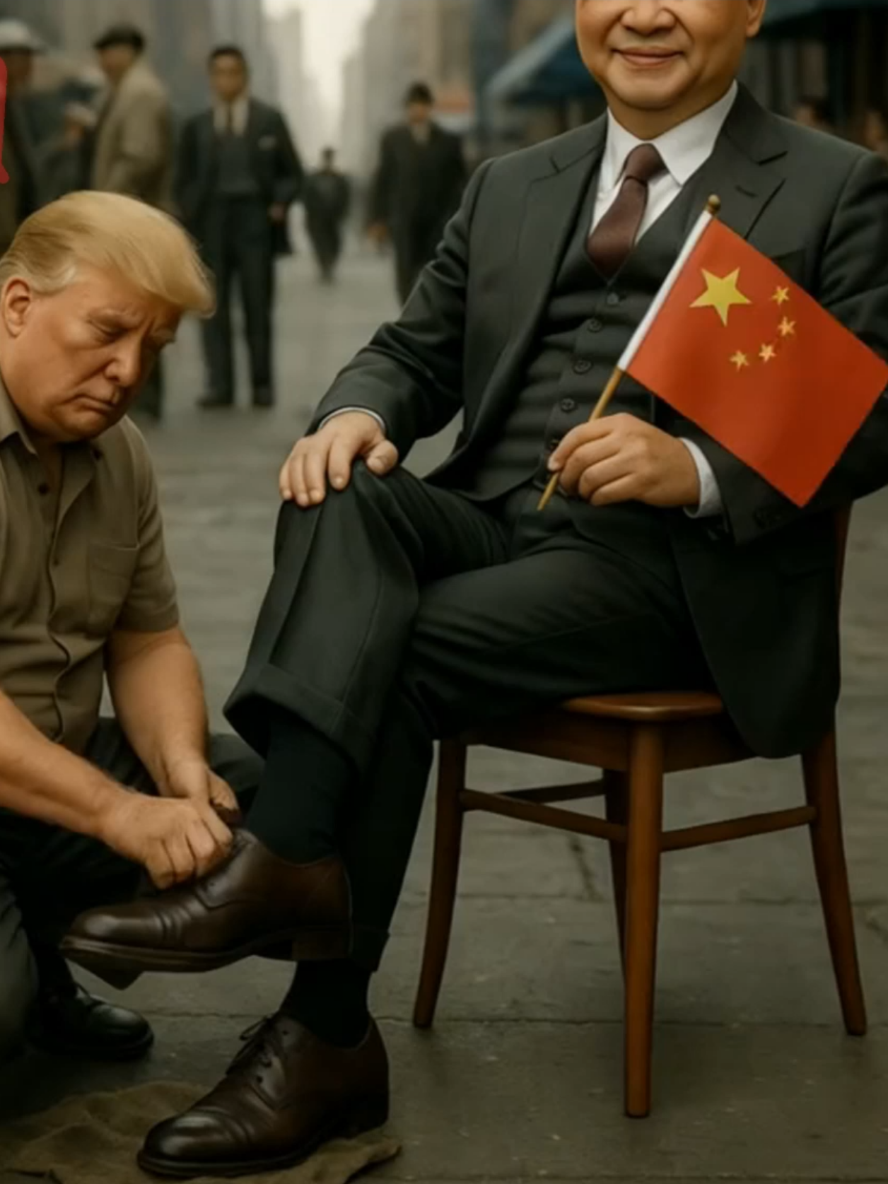 Trump after retirement #trump #donaldtrump #china #tariffs #maga #ai #comedy #parody 