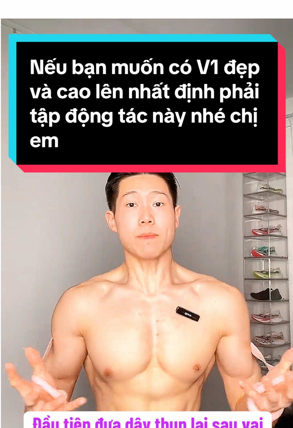 Nếu bạn muốn có V1 đẹp và cao lên nhất định phải tập động tác này nhé chị em #tapnguctainha #taperfade #tapngucvoita #tapconguc #tapconguctainha #baitapgym #tapgymtainha #tapgymdungcach #huongdantapthehinh #daykhangluc #daykhangluctapgym 
