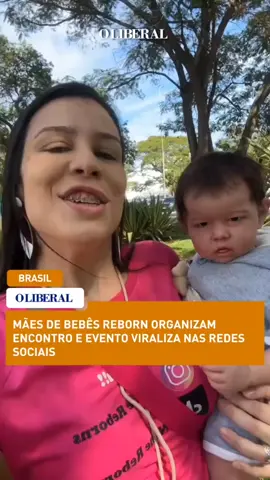 BEBÊS REBORN Um grupo de mulheres apaixonadas por bebês reborn — bonecos ultrarrealistas que imitam recém-nascidos — se reuniu no último dia 13 de abril no Parque do Ibirapuera, em São Paulo. O evento, que contou com a presença de influenciadoras digitais e colecionadoras, ganhou grande repercussão nas redes sociais e chamou a atenção do público. Apesar de não ter sido o primeiro encontro do tipo, a reunião atraiu olhares, especialmente por conta do crescimento da comunidade de “mães reborn” nas plataformas digitais. A influenciadora Nane Reborns, uma das mais conhecidas nesse nicho, compartilhou momentos do evento em seu perfil no TikTok.  Leia a matéria completa em oliberal.com ✍ Hannah Franco | Especial em O Liberal 📸 TkTk / @ nane.reborns