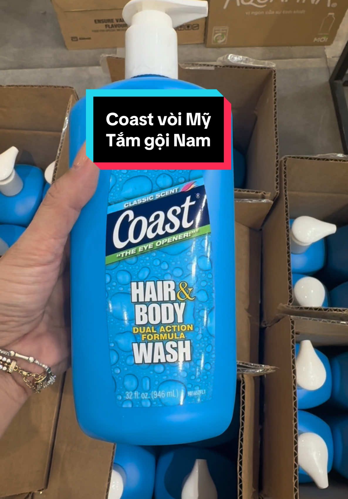 Tắm gội 2 in 1 cho Nam giới Coast vòi Mỹ 946ml #hangngoainhap #75calmette #coastvoi #coastmy 