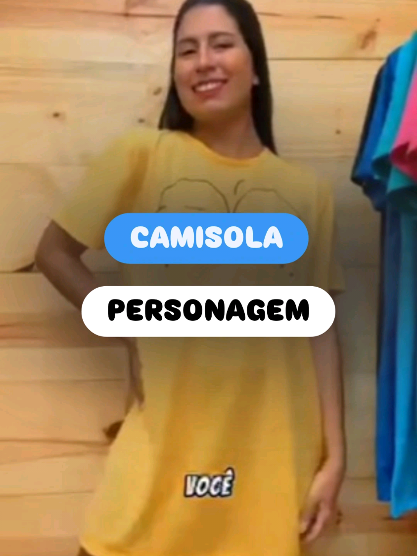 Camisola Camisão de Personagem Feminino Desenhos Divertidos Manga Curta Adulto 🌈 Camisola/Camisão Feminino com Personagens Divertidos Conforto e diversão em uma só peça! 👕✨ Modelo adulto, manga curta e estampas alegres para noites mais leves e descontraídas. 👉 Adquira agora acesse este link: https://s.shopee.com.br/gCzRQsyss #CamisolaDivertida #CamisãoFeminino #EstiloConfortável #PersonagensFofo #ModaCasual #BoaNoiteComEstilo #EstampasEngraçadas 