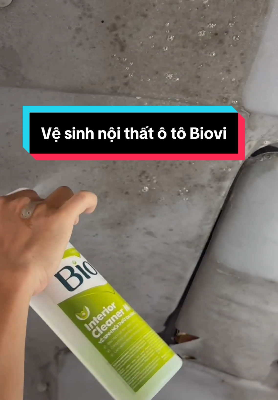 Vệ sinh nội thất Biovi nhanh chóng và hiệu quả tại nhà #biovivietnam #biovi #vesinhnoithatoto 