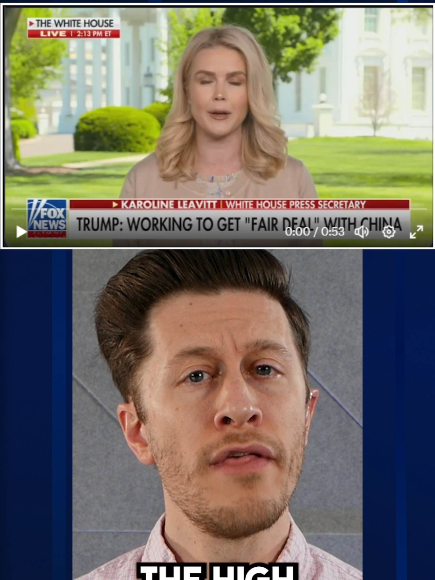Trump Press Secretary COLLAPSES, INSTANTLY reverses Trump