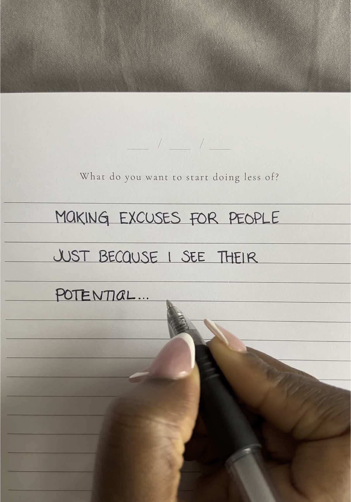 potential ≠ reality #fyp #potential #selflove #breakup #relationships #friendship 