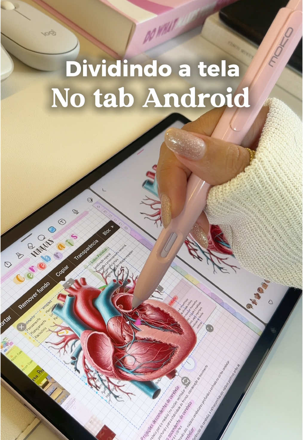 Ajuda muito na hora de estudar ✨  #studytok #dicas #android #samsung #planner #study #resumos #font #tab #tablet #app #resumo #estudos #s9 