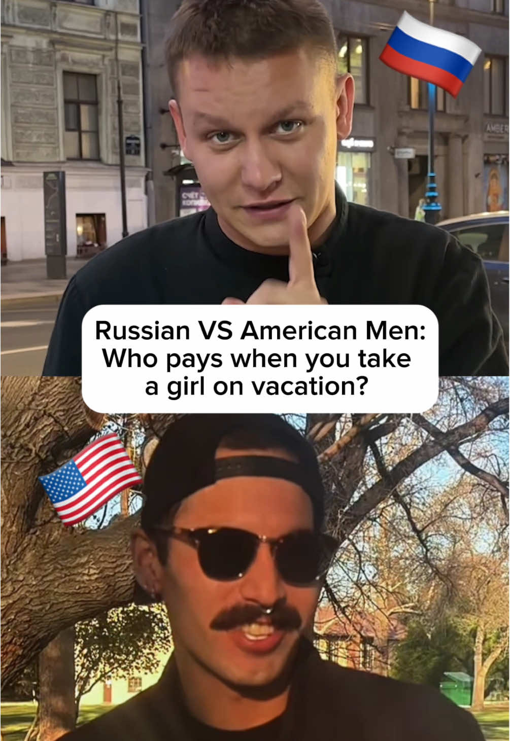 Russian vs American men: Who pays when you take a girl on vacation? 
