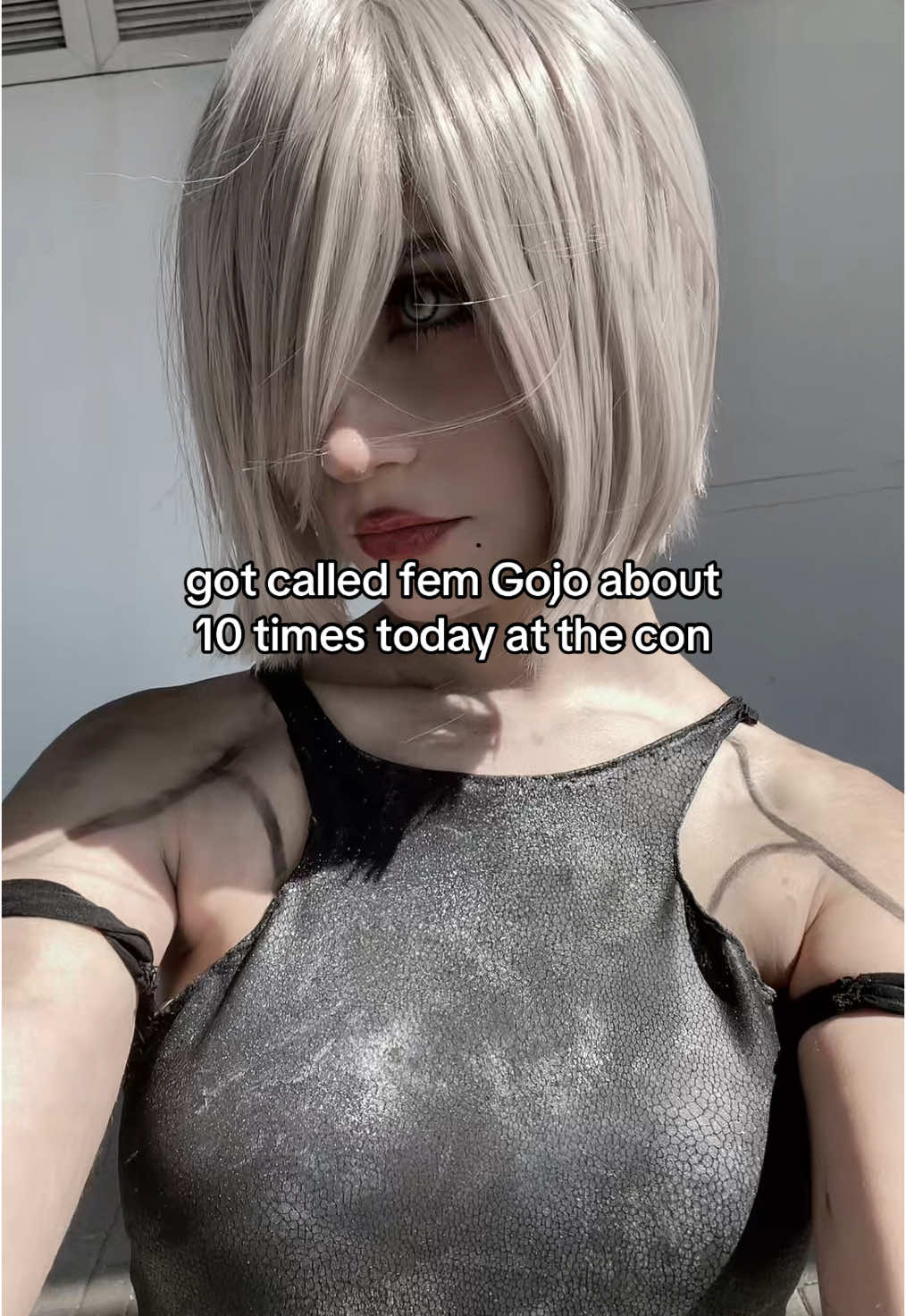 wheres my blindfold too #A2cosplay #A2Niercosplay #nierautomatacosplay #nier #niercosplay #A2 #nierA2 #nierautomata #nierautomataA2 #yokotaro #romics