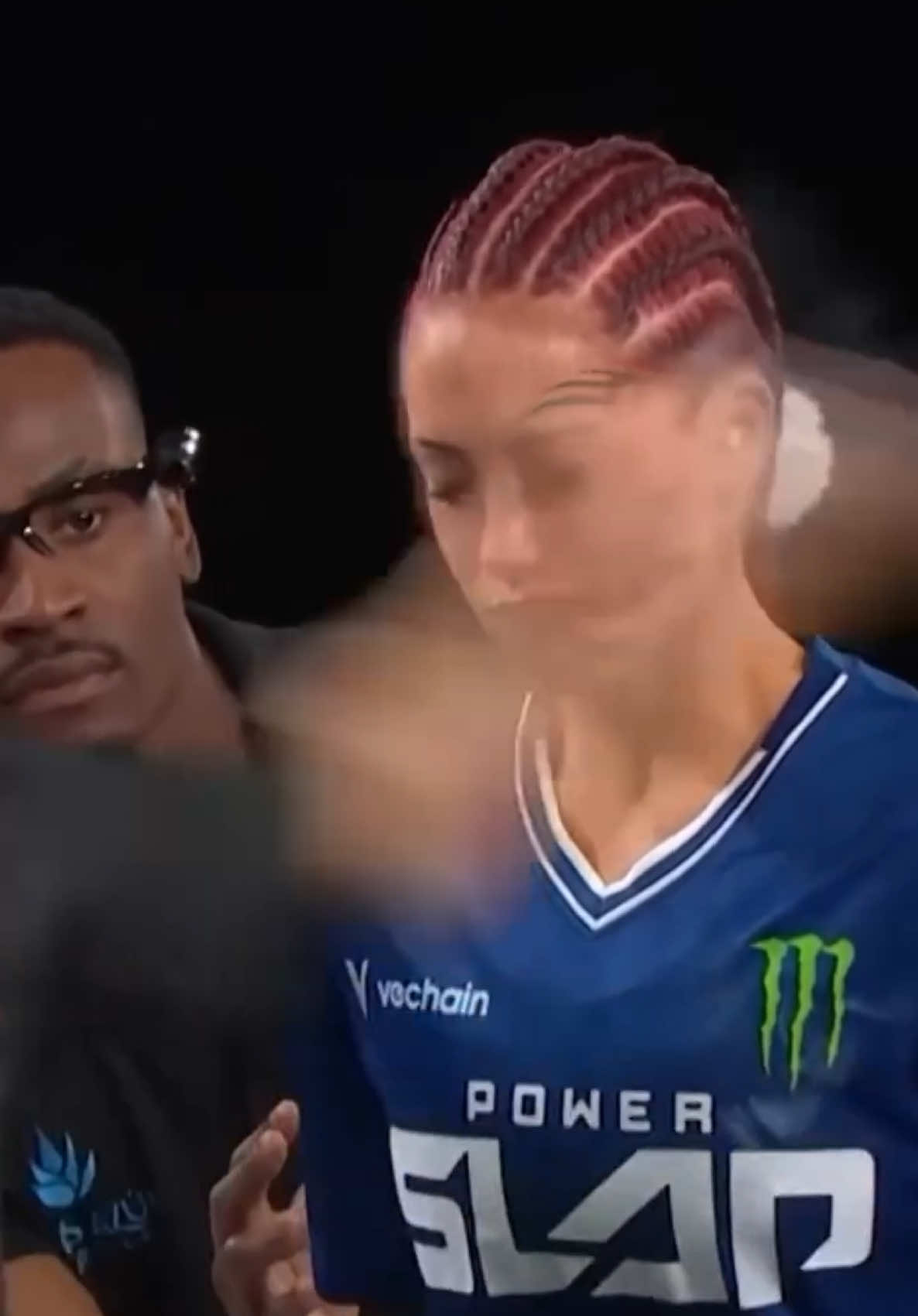 Slapped the tattoo right off of her 😳 @Mikaelmichelle  [ Credit: skrr_da/IG ] #fyp #slap #powerslap #UFC #WWE 