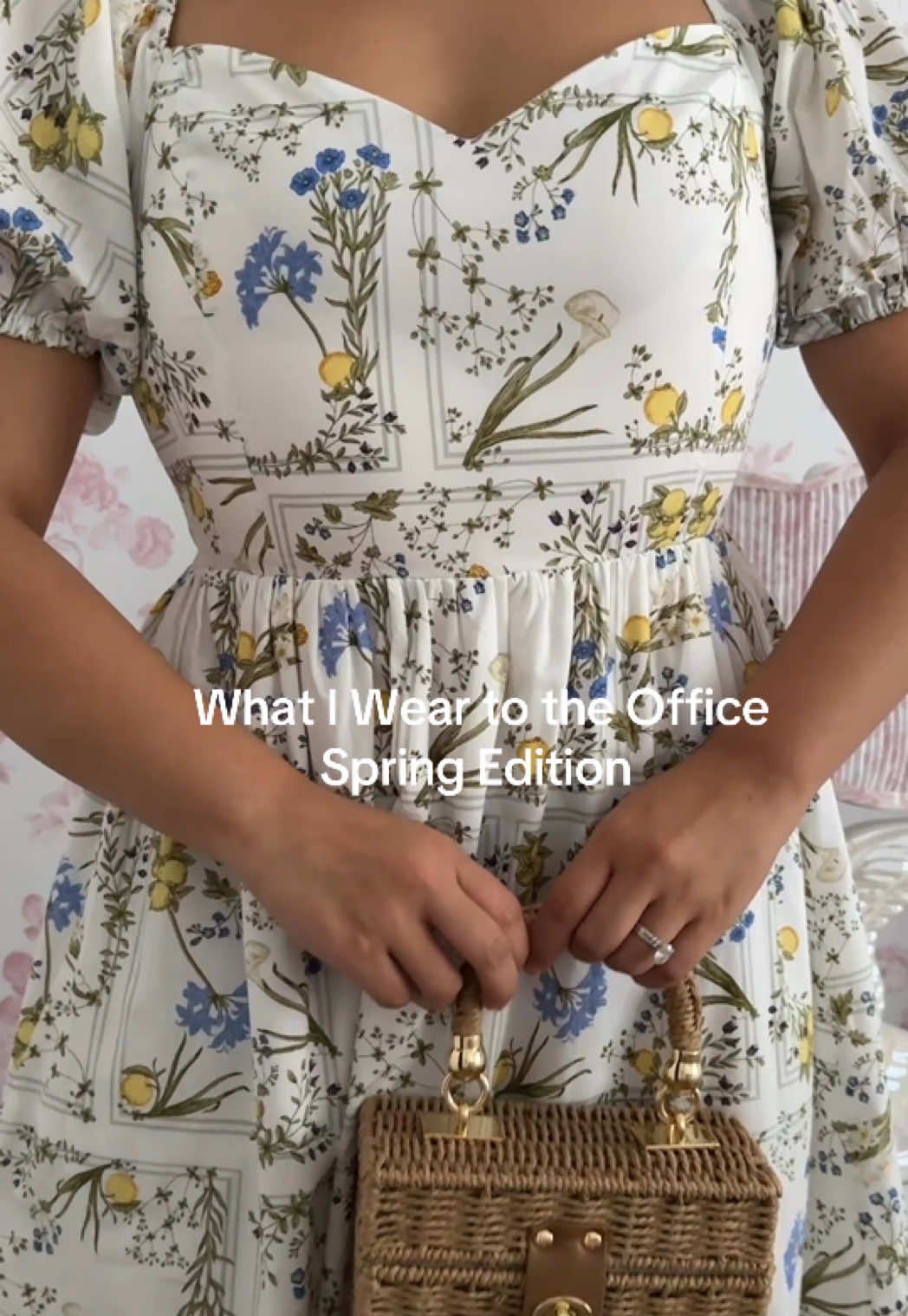 the cutest spring dresses for work #work #workdress #dressesforwork #workattire #wfh #wfhdress #office #dresses #workoutfit #dresstoimpress #mididress #corporate #9to5 #elegant #elegance #dressy #romantic #shabbychic #springdress #corporatelife #shabbychicstyle #corporateamerica #casualdress #Summer #OOTD #workootd 