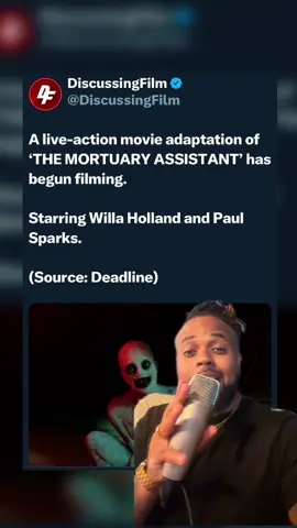 Mortuary Assistant Live Action Adaption has Begun Filming😱 #MortuaryAssistant #Horror #HorrorTok #HorrorMovie #TikTokFilmTVCompetition #fyp