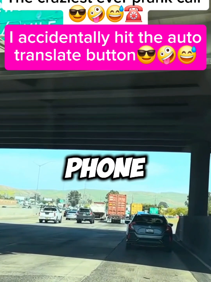 I accidentally hit the auto translation button😎😅🤣#prank #phonecall #fyp #prankcall #funnyy #funny 