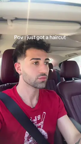 Haircut got me feeling like 🥰 #haircut #hairtok #fyp 