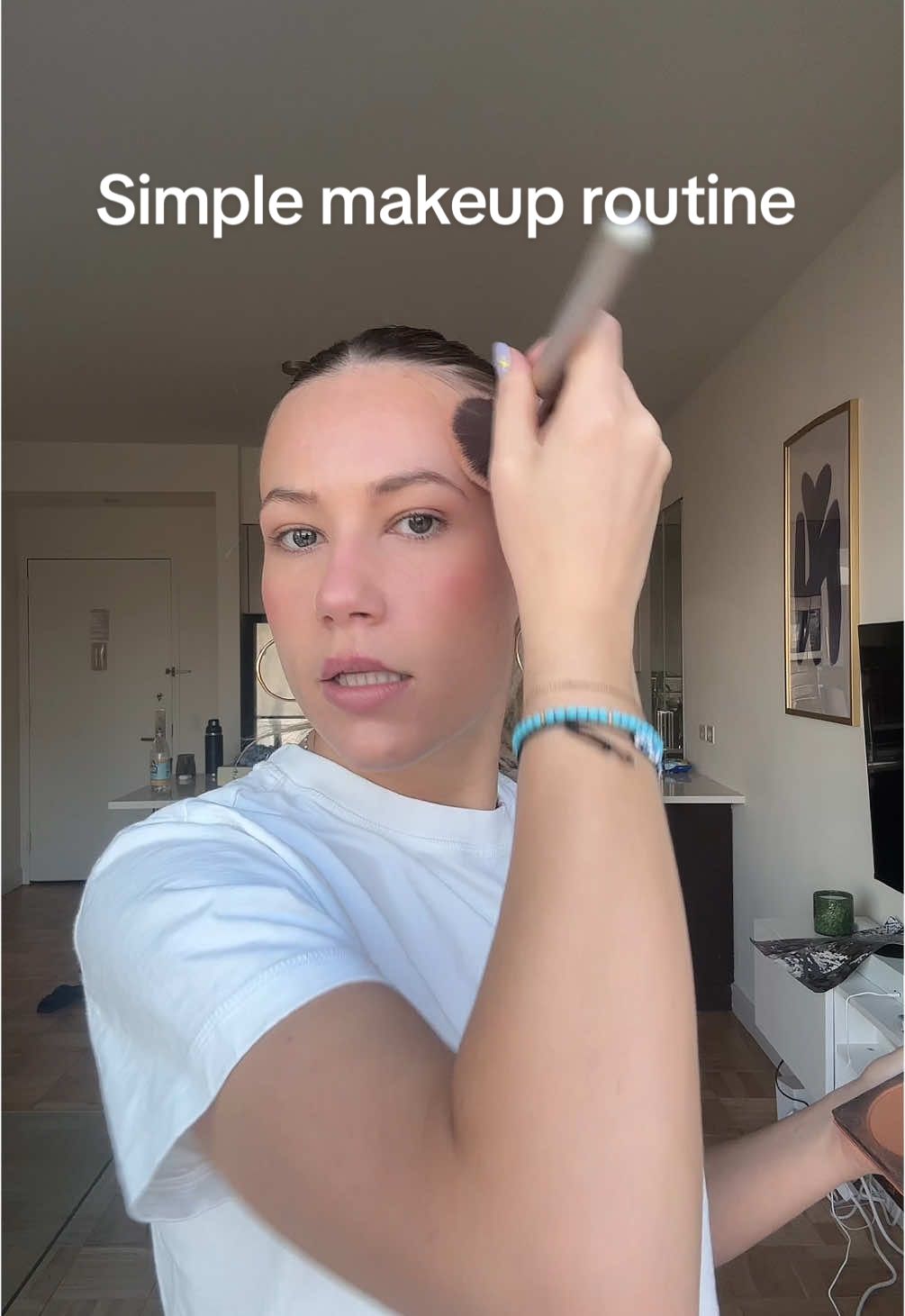 Okay guys pls no hate learning #fyp #makeup #grwm 