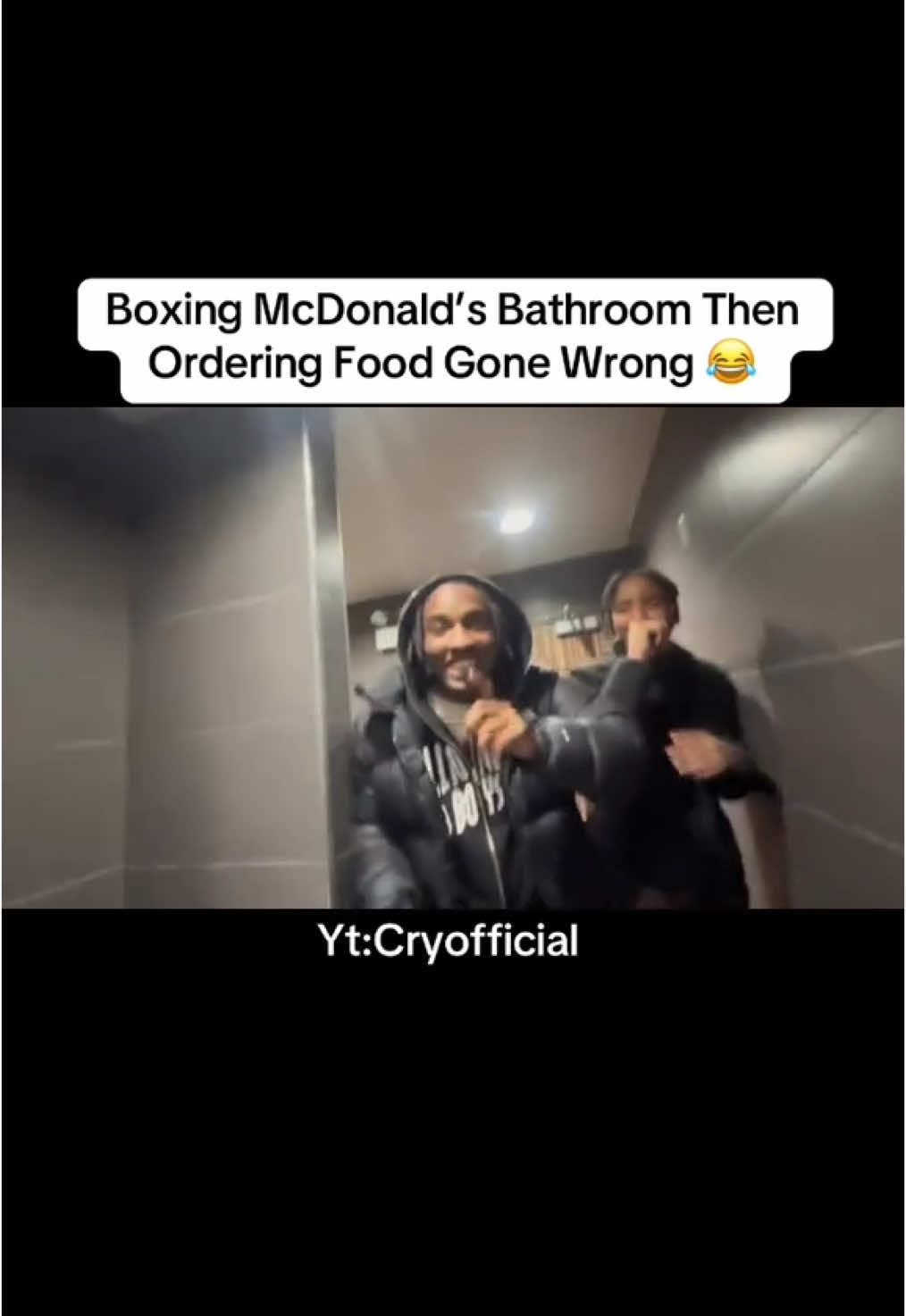 Hotboxing In McDonald’s Then Ordering Food Gone Wrong 😂 New Video Out Now Link In Bio (Yt:Cryofficial)❤️  #viral #reels #cryofficial #youtube #xyzbca #trending #viralvideo #vlogs #funny 