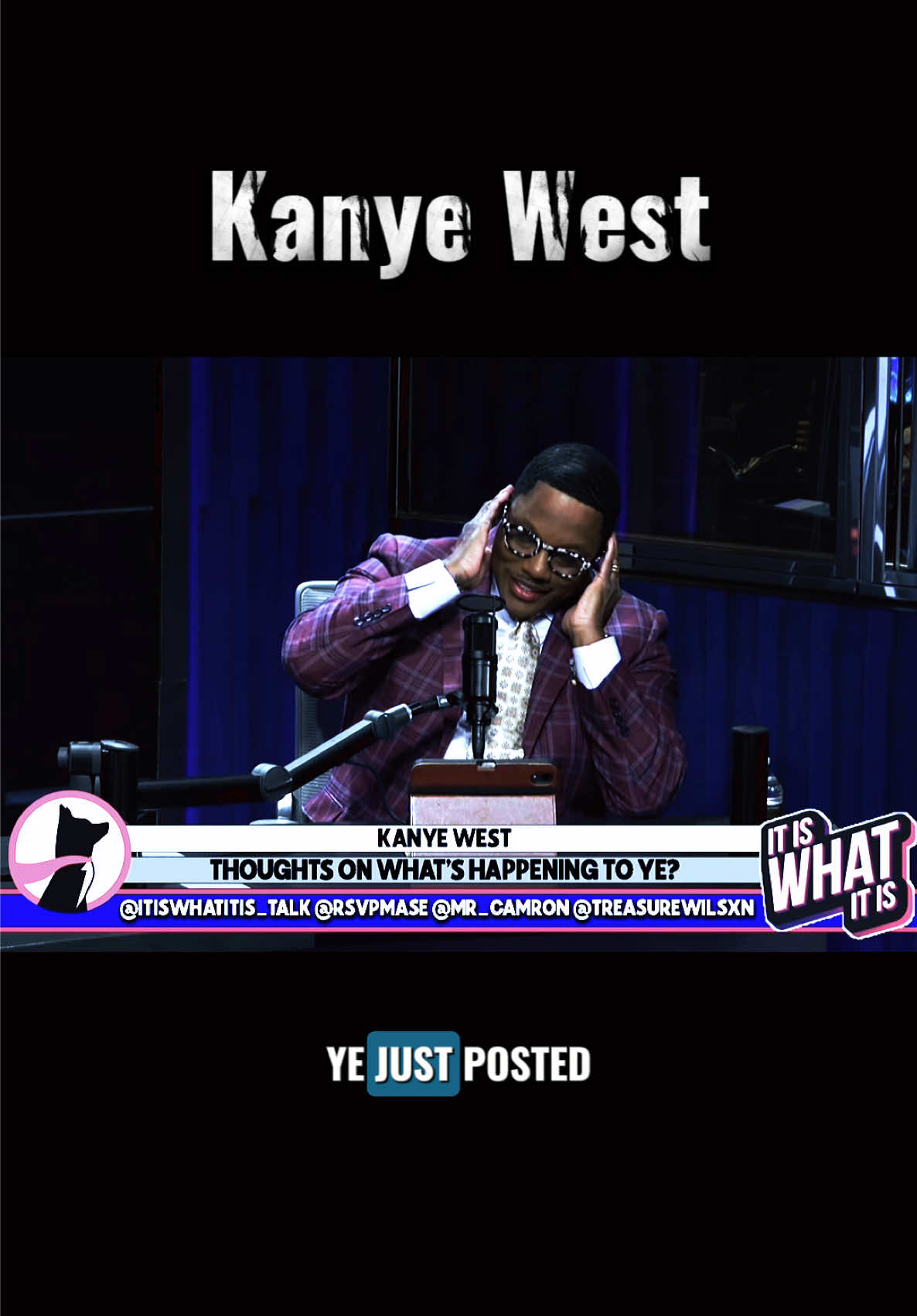 #Cam and #Mase react to the week #Ye has had 😭 #podcast #clips #kanyewest #hiphop #news #fyp 