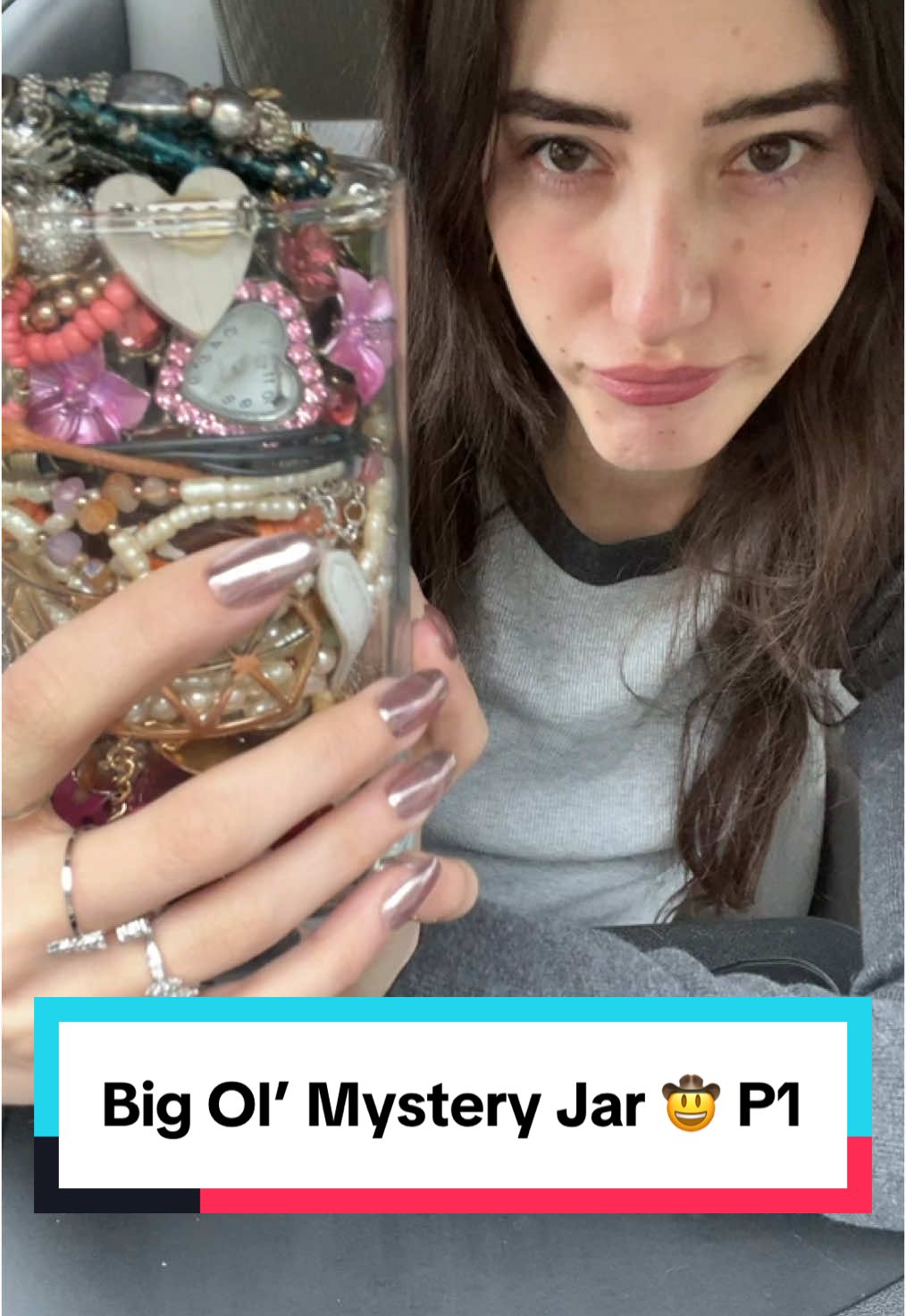 Hi! I’m back with another jar 🤪✨ #mysteryjar #mysterybag #jewelryjar #asmr #watches #mysteryjewelry #mysterybox #jewelry #haul #accessories 