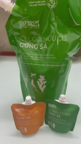 Túi refill dầu gội gừng sả cỏ cây hoa lá #xuhuong #fyp #tiktokshop #chamsocda 