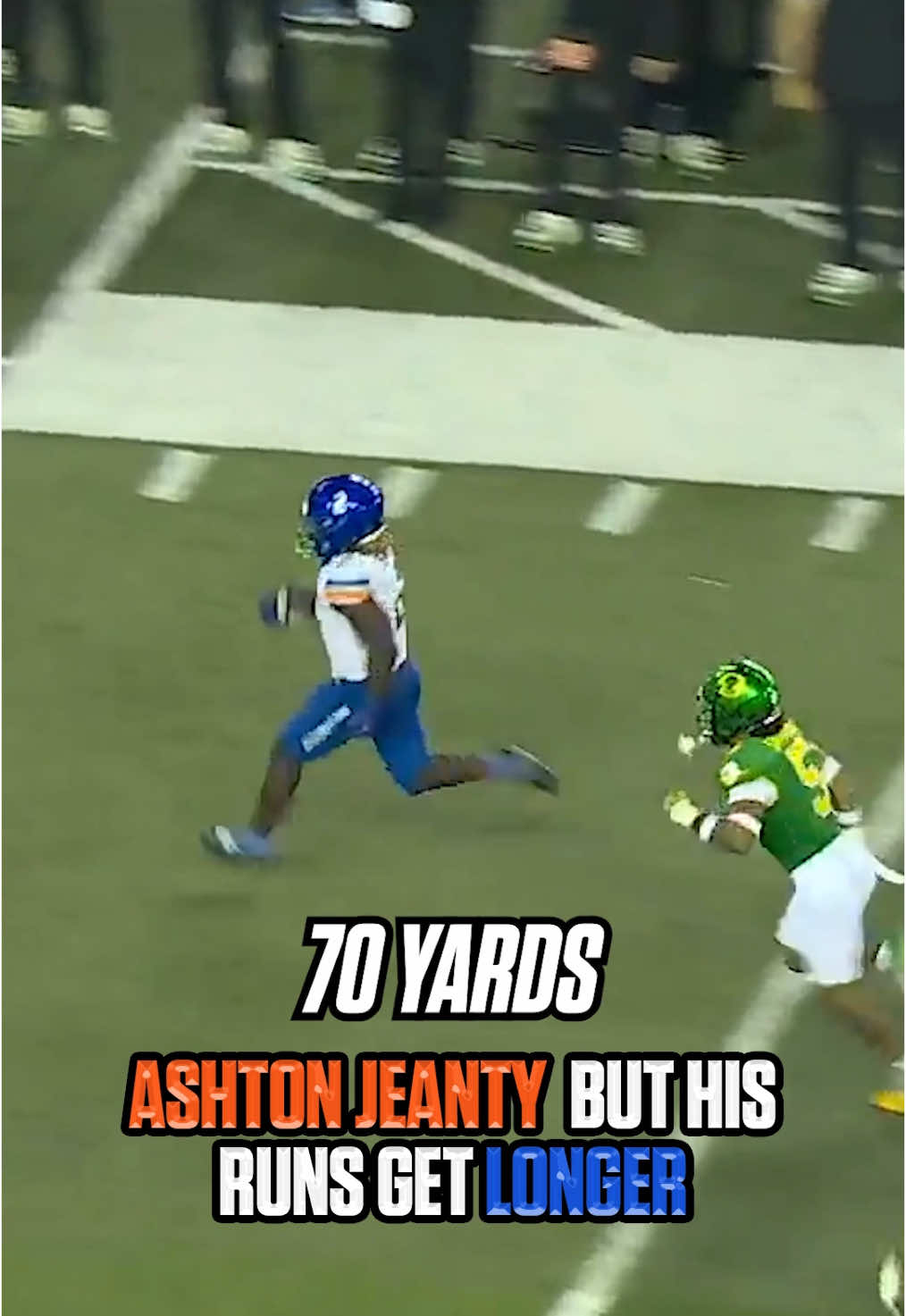 Raiders fans are going to have a lot of fun watching Ashton Jeanty 🔥😤 #nfldraft #ashtonjeanty #boisestate #raiders 
