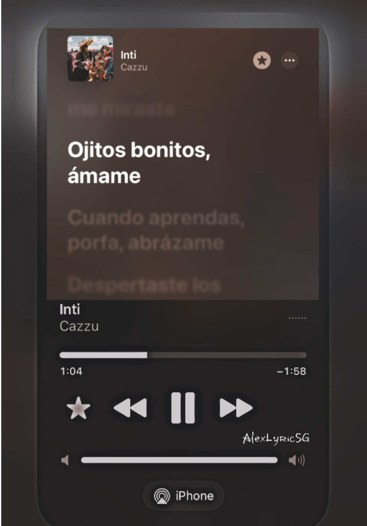 #cazzu #cazzufans #latinaje #inti #fyppp #fypシ゚viral #videoviral #videoviraltiktok #letras #fyp #Viral #letrasdecanciones🎧🎶 #lyrics_songs #lyricsvideos #hazmeviral #hazmeviraltiktok #parati #paratiiiiiiiiiiiiiiiiiiiiiiiiiiiiiii #foryou #foryoupage #argentina #argentina🇦🇷 