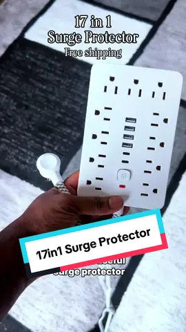Perfect for anyone with kids who need to plug everything in #surgestrip #surgeprotector #gadgets #Tech #tools #tiktokshoprestock #spotlightfinds 