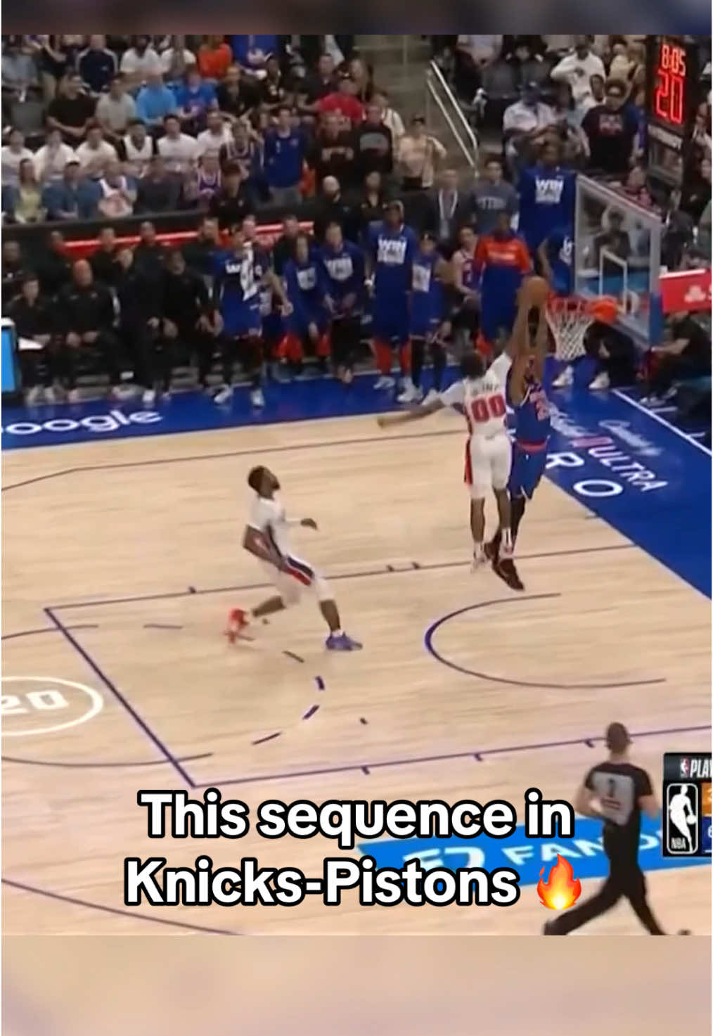 #knicks #pistons #nbaplayoffs #NBA 