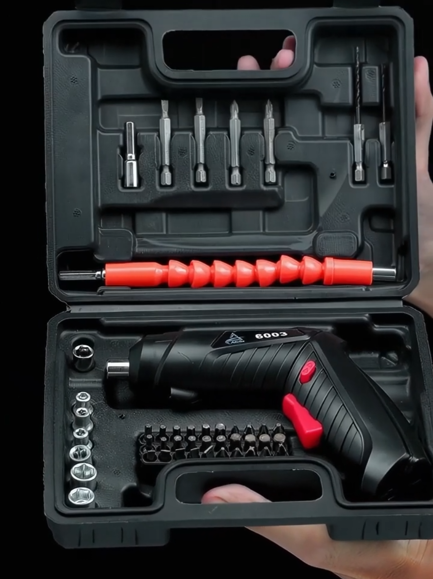 set obeng elektrik bolak balik🥰 6003 #obeng #elektrik #bor #baut #perkakas #multifungsi #allefix #fyp 