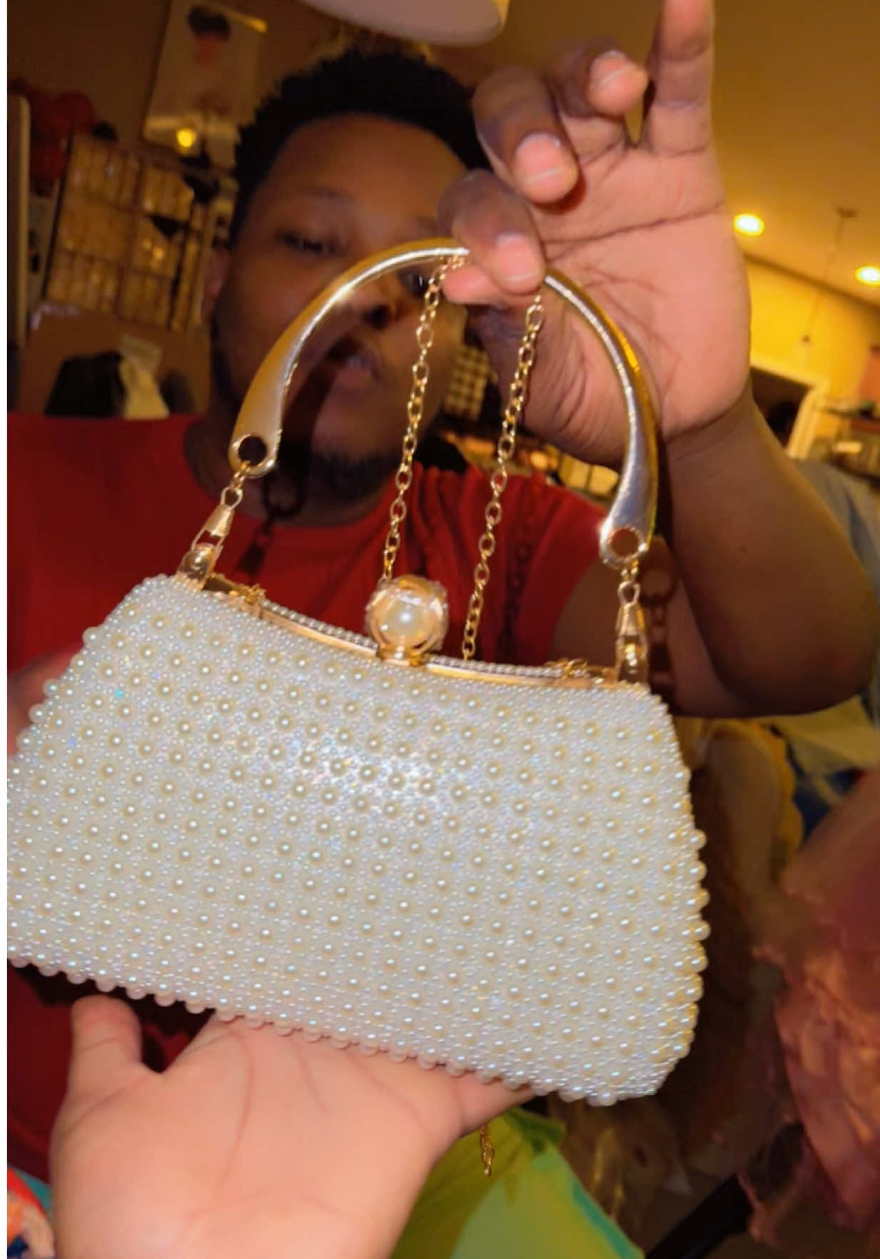#women 's #elegant #faux #pearl & #rhinestone #gift #tiktokshop #Summer #sale #hot #deal #fyp #haitiantiktok #🥰 #🔥 