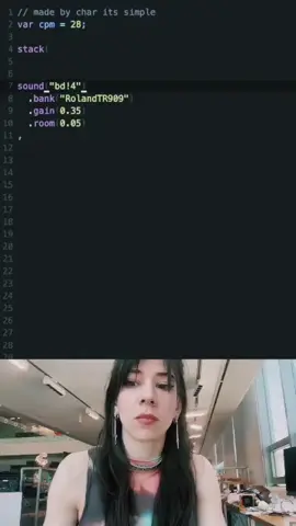 Made a quick song in strudel! If you want to hear actual good strudel music check out switch Angel #livecoding #algorithm #programmer 