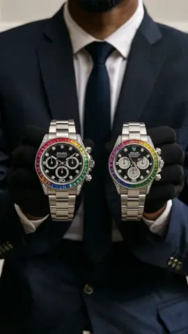 Can you tell the difference ? One is 65$ the other is $500,000! I left the cheaper one in the link below. If you want the half a million dollar one I can also help you there too! #rolex #watch #watchlover #watchcollector 