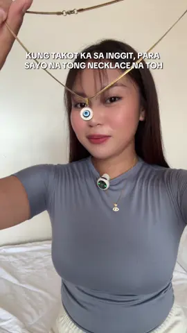 88 pesos anti evil eye necklace para sa mga taong inggit jan! 🧿 🪬 non tarnish na toh bes! disclaimer: prices may change after the date of posting  #evileyesoff🧿🖤 #evileyeprotection #evileyenecklace #antievileyeprotection #antievileye #necklace 