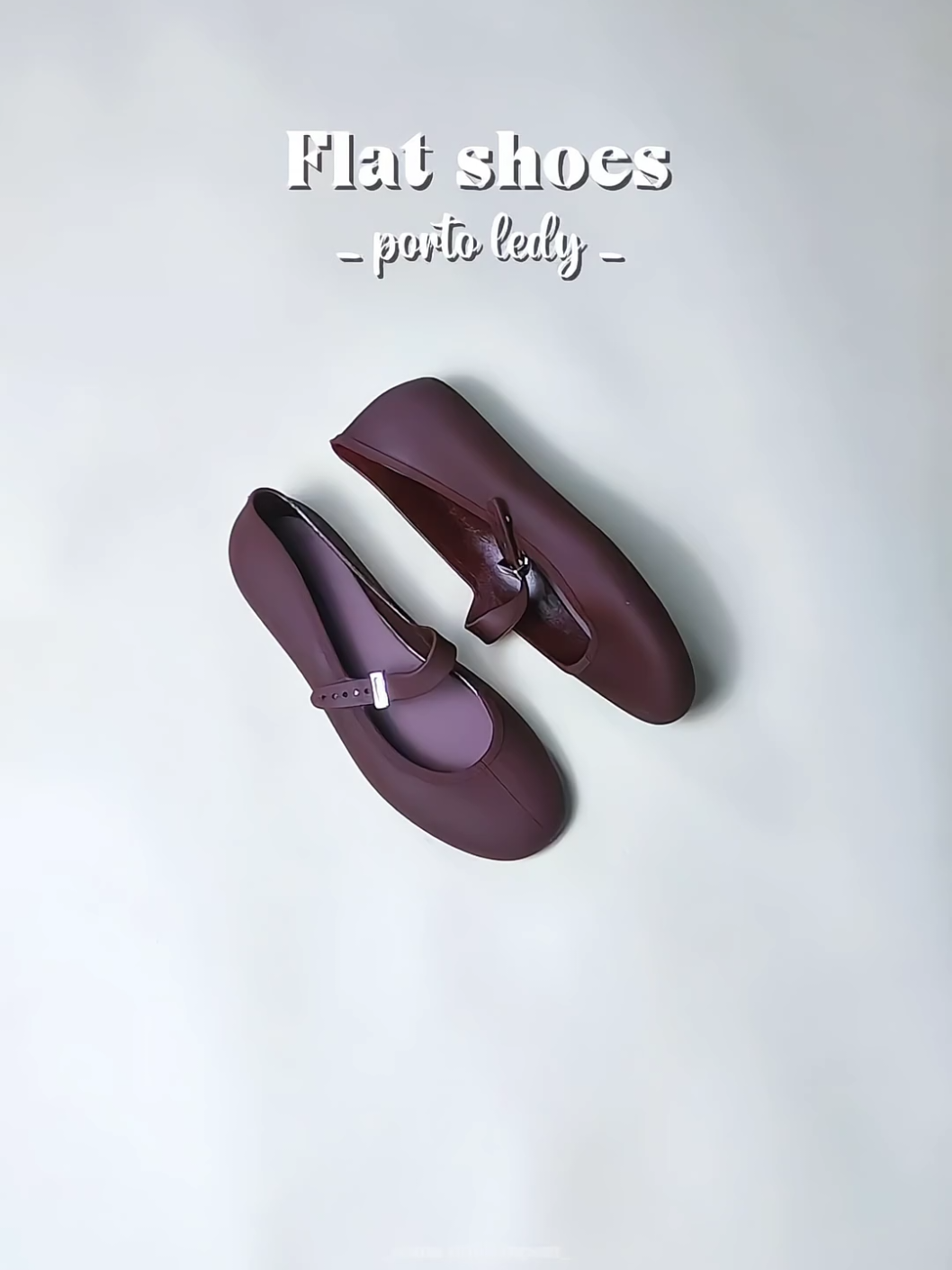 cakep bgt ini 😍  #flatshoes #flatshoesporto #portoshoes #sepatubalet #sepatujelly #flatjelly #fyp 