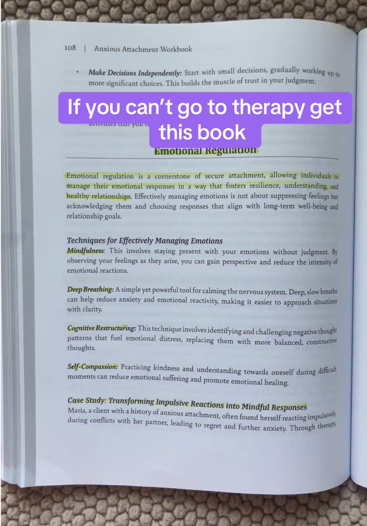 #creatorsearchinsights this book is life changing #fyp #anxiousattachment #anxiousattachmentstyle #therapy #healing #fypシ 