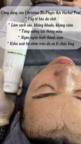 PEEL TẢO 4A CHRISTINA#spa #làmđẹp #fbChíHuỳnh #review #spadanang #trịmụn #peelda #xuhuonglamdep2025 