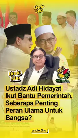 Ustadz Adi Hidayat menjadi Inisiator dari Gerakan Indonesia Menanam (GERINA), Gerina lahir sebagai upaya sukseskan Indonesia Emas melalui program strategis Presiden Prabowo yaitu Swasembada Pangan, yang menarik adalah inisiasi ini dimulai oleh pemuka agama atau ulama di agama Islam, yang menjadi pertanyaannya adalah seberapa penting ulama dalam peran negara? #uncleshu #presiden #prabowo #adihidayat #gerina #pangan #swasembadapangan 