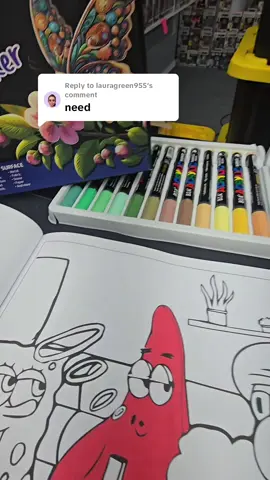 Replying to @lauragreen955 these acrylic markers are perfect for this coloring.  #acrylic #acrylicmarkers #acrylicmarkerset #markers #markerset #acrylicart 