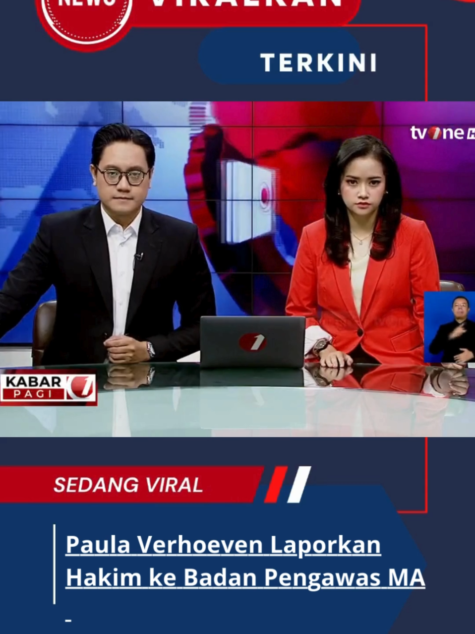 Paula Verhoeven Laporkan Hakim ke Badan Pengawas MA #paula #verhoeven #hakim #ma #sedangviral #beritaviral #kamibantuviralkan #fyp #fypage 