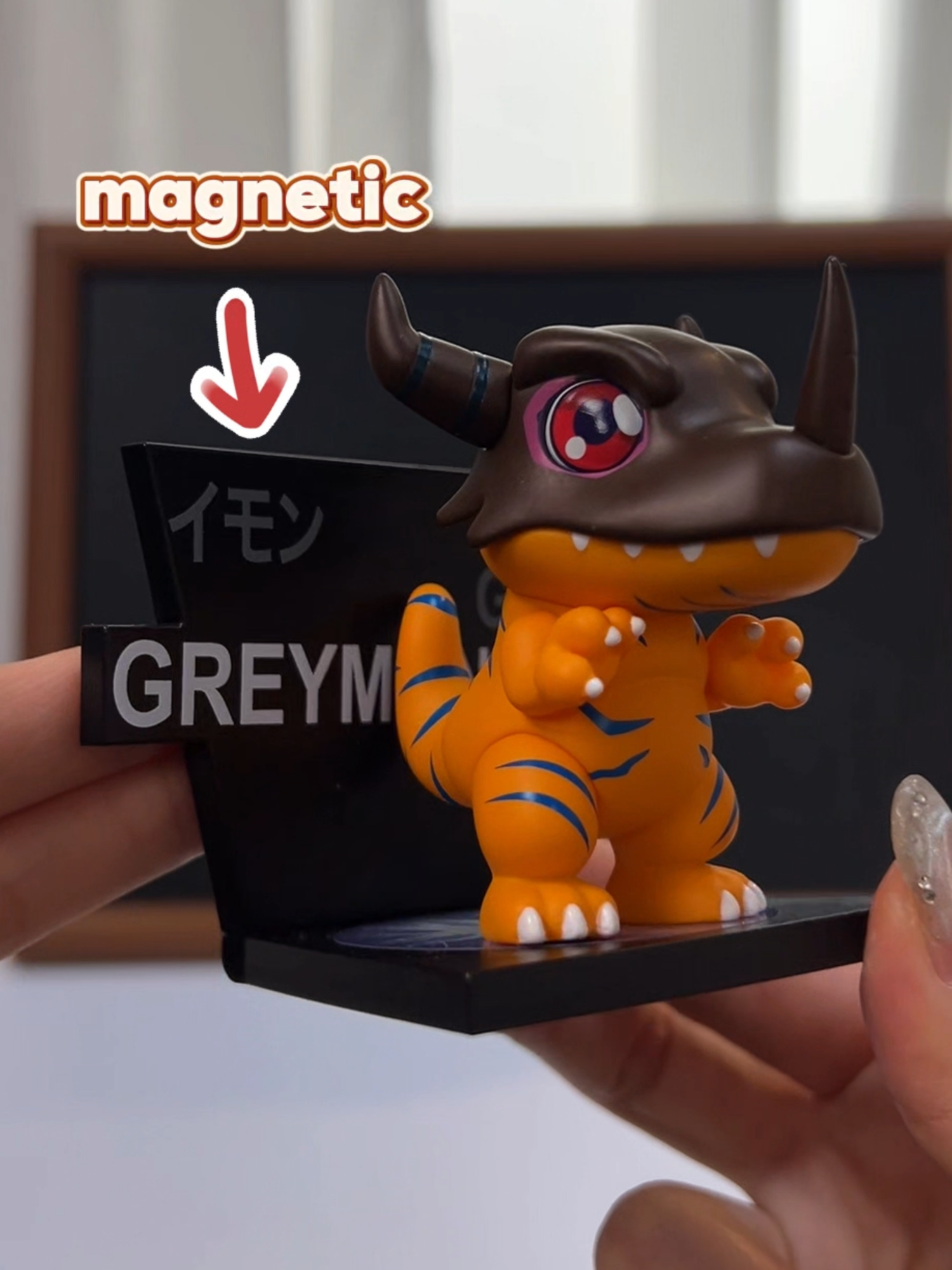 Gotta have Digimon by my side.🥺 #popmart #digimon #blindbox #greymon #garurumon #arttoy