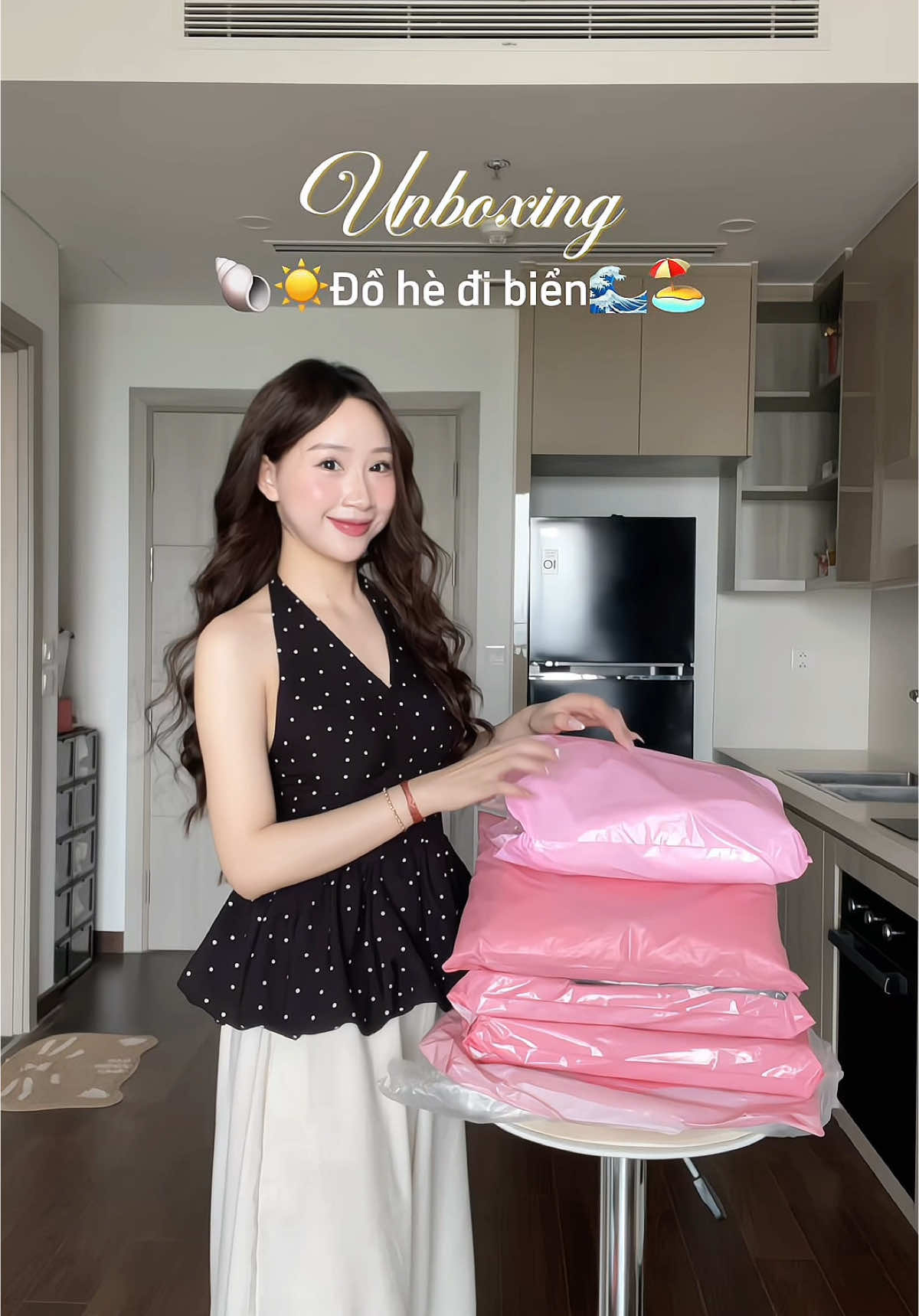 Chuẩn bị đi bỉn thuii🏖️🌊👗🥥🌴#unboxing #dodibien #dohe #summervibes #GocLamDep #videoviral #xuhuong #fypシ 