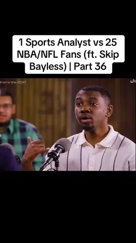 1 Sports Analyst vs 25 NBA/NFL Fans (ft. Skip Bayless) | Part 36