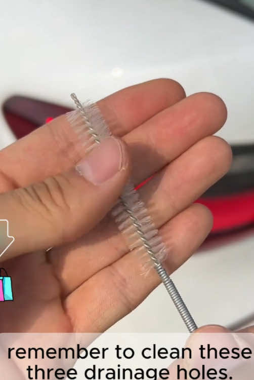 Rainy Season Tip: This long tipped drain cleaner unclogs hidden drain holes Drains quickly - no more leaks or wet carpets! Great for car owners, mechanics. Today's Special Free Shipping #CarHackers #AmazonDiscovers #DetailTools #CarMaintenance #TikTokmadeMeBuyIt #CarMaintenance #carrepairdiy 