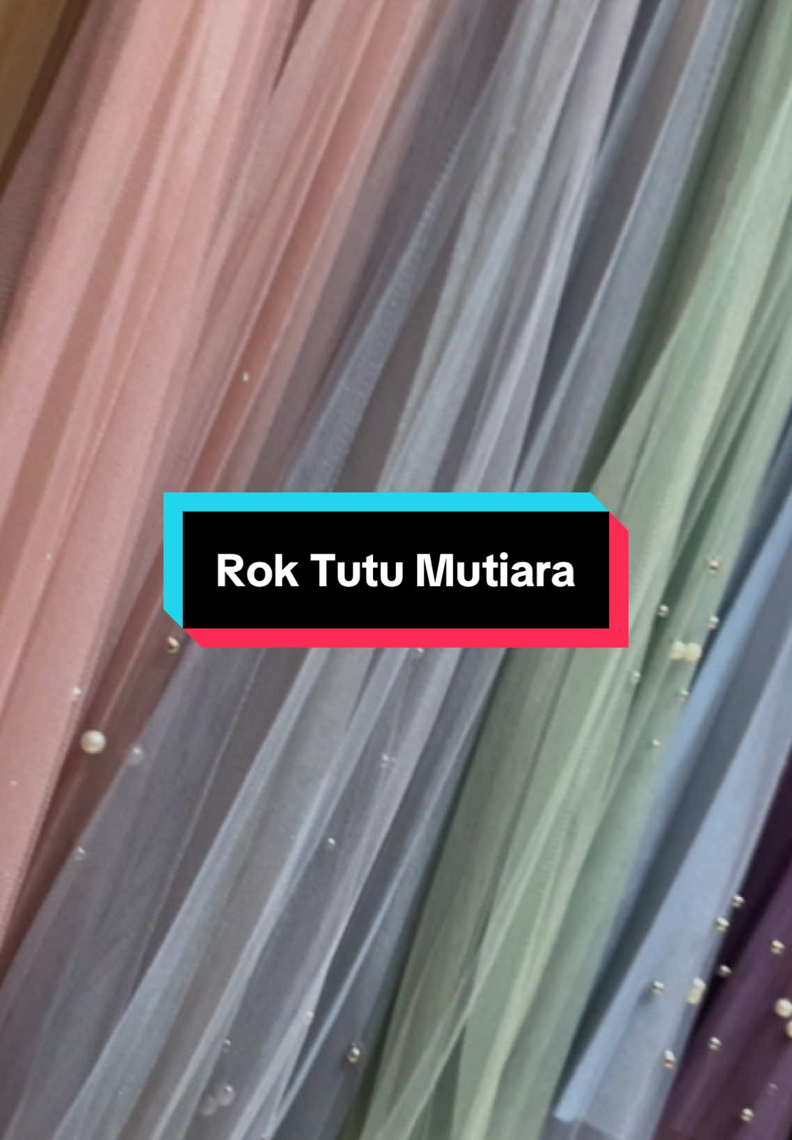 Rok Tutu Mutiara bagus banget 😍